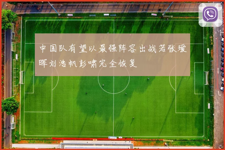 中国队有望以最强阵容出战若张瑷晖刘浩帆彭啸完全恢复