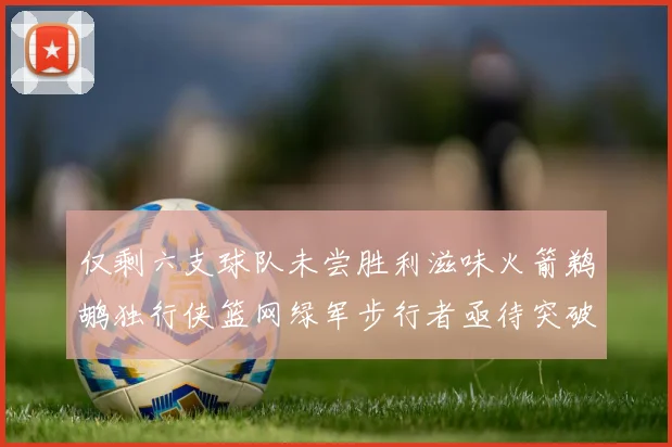 仅剩六支球队未尝胜利滋味火箭鹈鹕独行侠篮网绿军步行者亟待突破困境